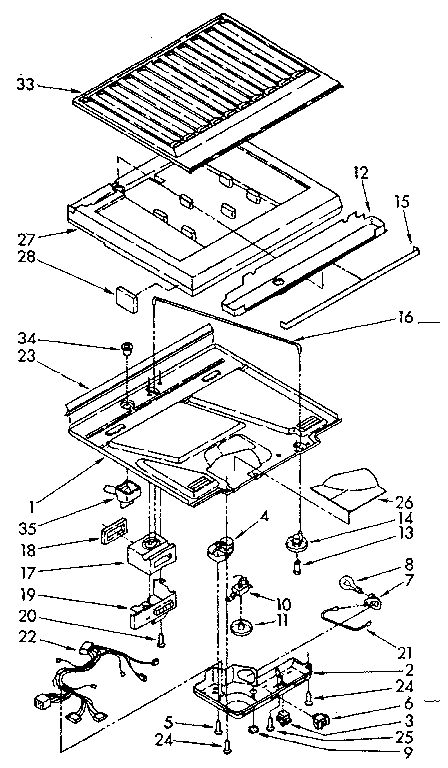 COMPARTMENT SEPARATOR PARTS