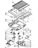 Compartment separator and control parts