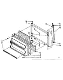 Freezer door parts