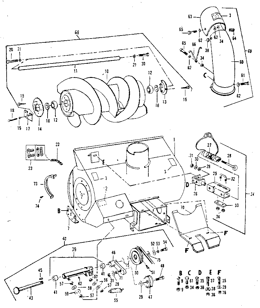 Auger  assembly