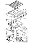 Compartment separator parts