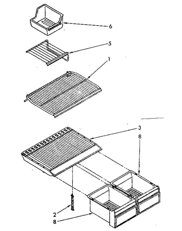Shelf parts