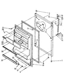 Refrigerator door parts