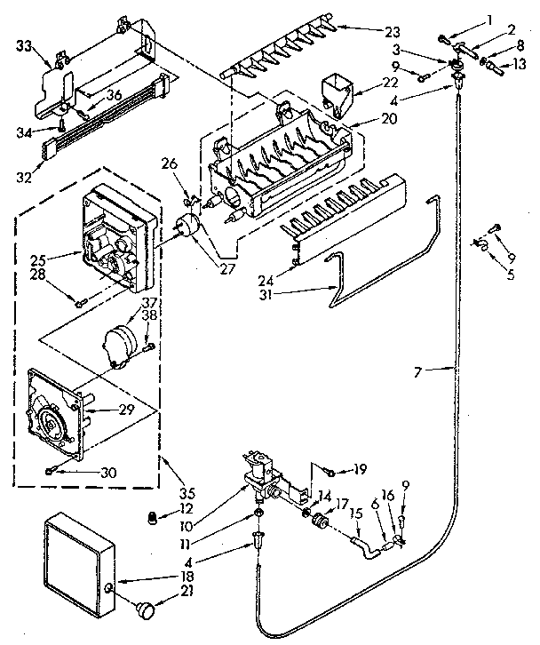 Icemaker parts