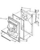 Refrigerator door parts