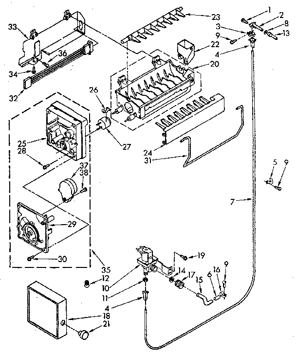 Icemaker parts