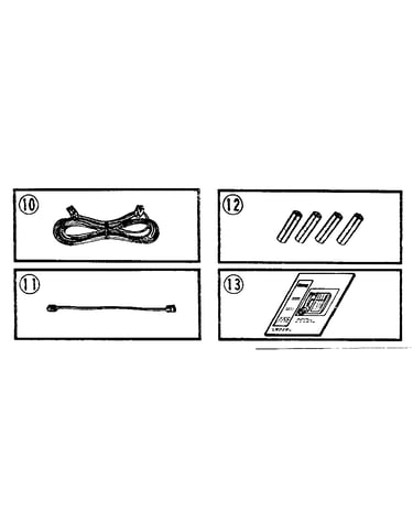Cords, batteries, and owner's manual