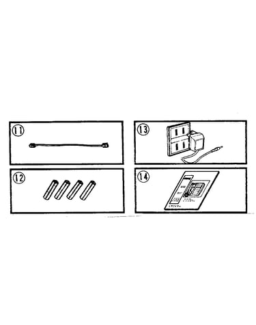 Cord, adapter, batteries, and owner's manual