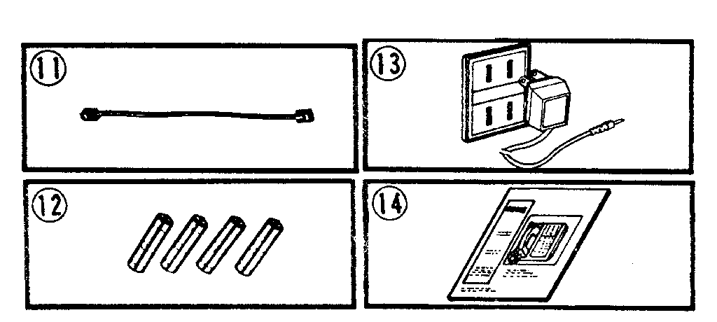 Cord, adapter, batteries, & owner's manual