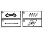 Sears 32934782650 cords, batteries, & owner's manual diagram