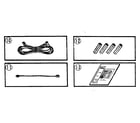Sears 32934791551 cords, batteries, & owner's manual diagram