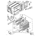 Kenmore 1067791490 cabinet parts diagram
