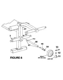 Leg lift weight assembly