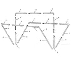 Kenmore 77036 frame assembly diagram