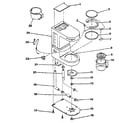 Proctor Silex A622W replacement parts diagram