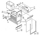 Kenmore 6651336582 container parts diagram