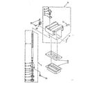 Kenmore 6651396582 power screw and ram parts diagram