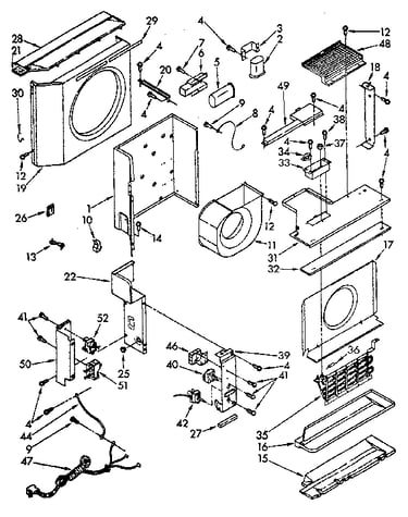 Air flow and control parts