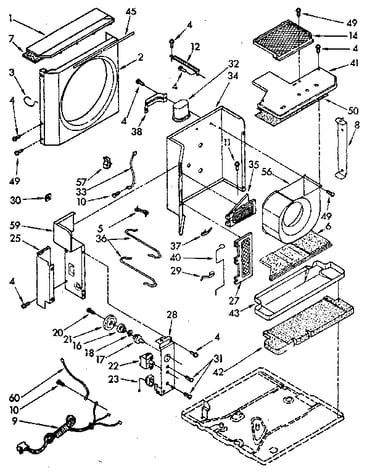 Air flow and control parts