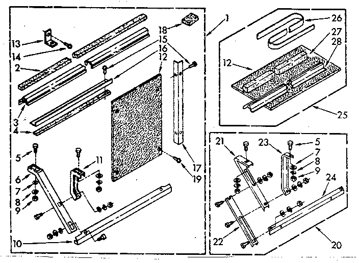 Accessory kit parts