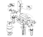 Kenmore 625345760 unit parts diagram