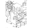 Kenmore 1068364762 cabinet parts diagram