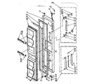 Kenmore 1068532640 freezer door parts diagram