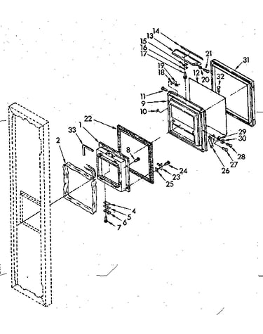 Door tilt ice