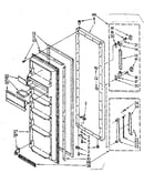 Refrigerator door parts