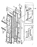 Freezer door parts