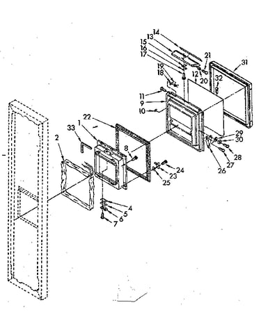 Door tilt ice