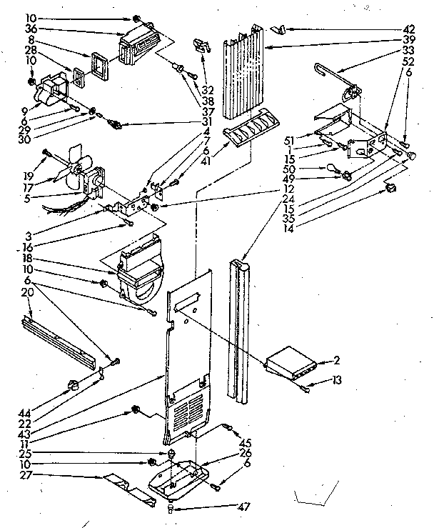 Air flow and control parts