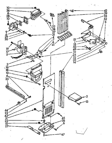 Air flow and control parts