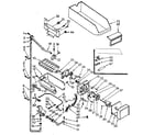 Kenmore 1068532742 icemaker parts diagram