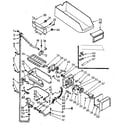 Kenmore 1068532582 icemaker parts diagram