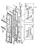 Freezer door parts