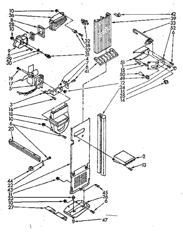 Air flow and control parts