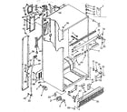 Kenmore 1068670610 cabinet parts diagram