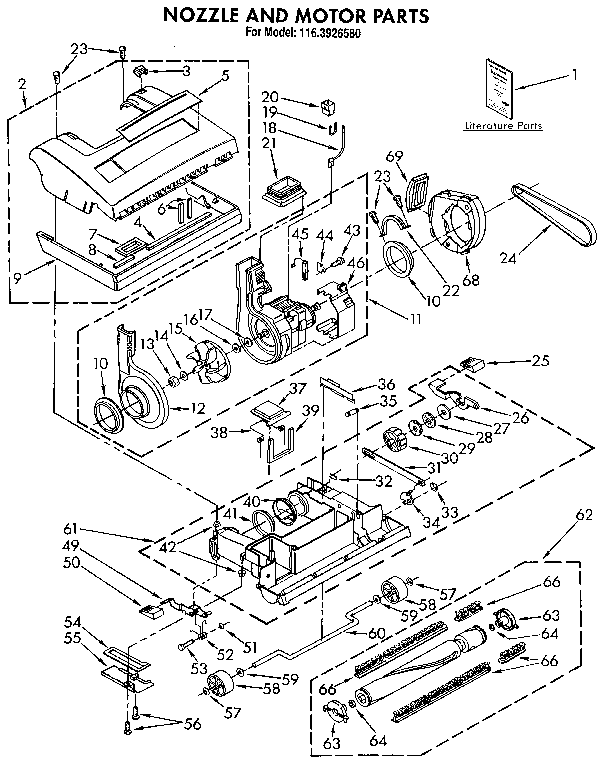 Nozzle and motor