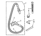 Kenmore 1163926580 hose assembly diagram