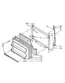 Freezer door parts