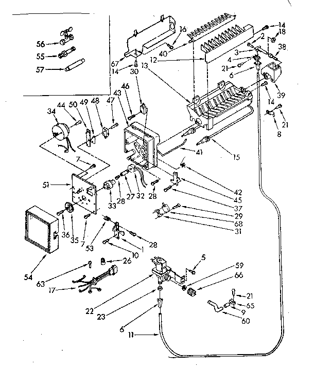 Icemaker parts