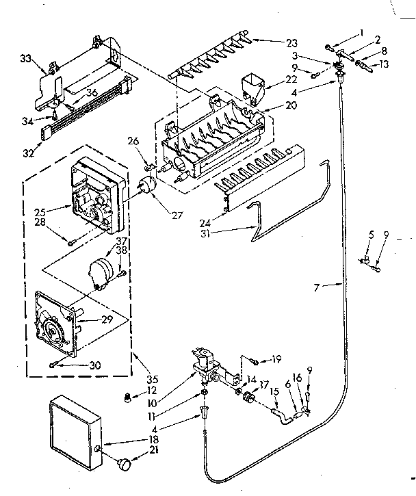Icemaker parts