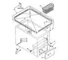 Kenmore 1988173313 cabinet parts diagram