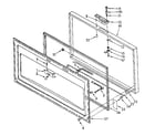 Kenmore 1988173313 door parts diagram