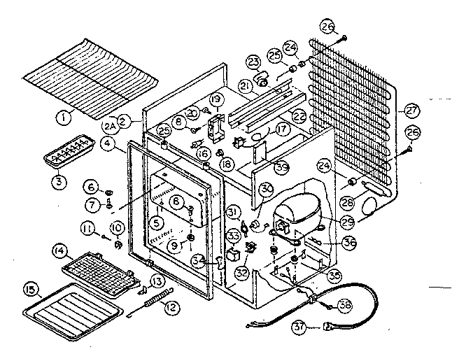 REFRIGERATION SYSTEM AND CABINET