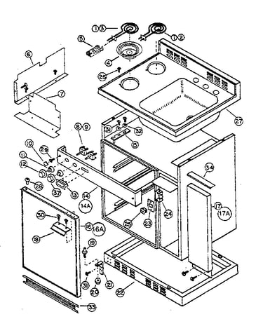 Cabinet and electrical system