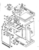 Cabinet and gas unit