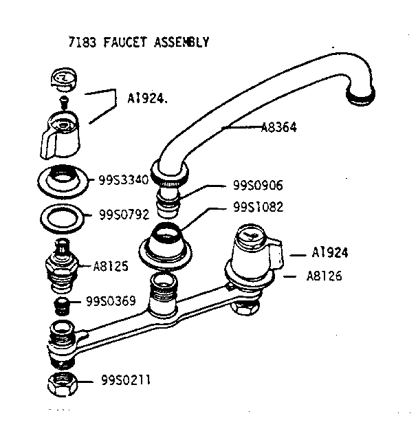 7183 FAUCET ASSEMBLY