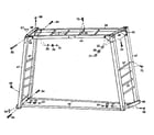 Sears 786725831 ladder assembly diagram